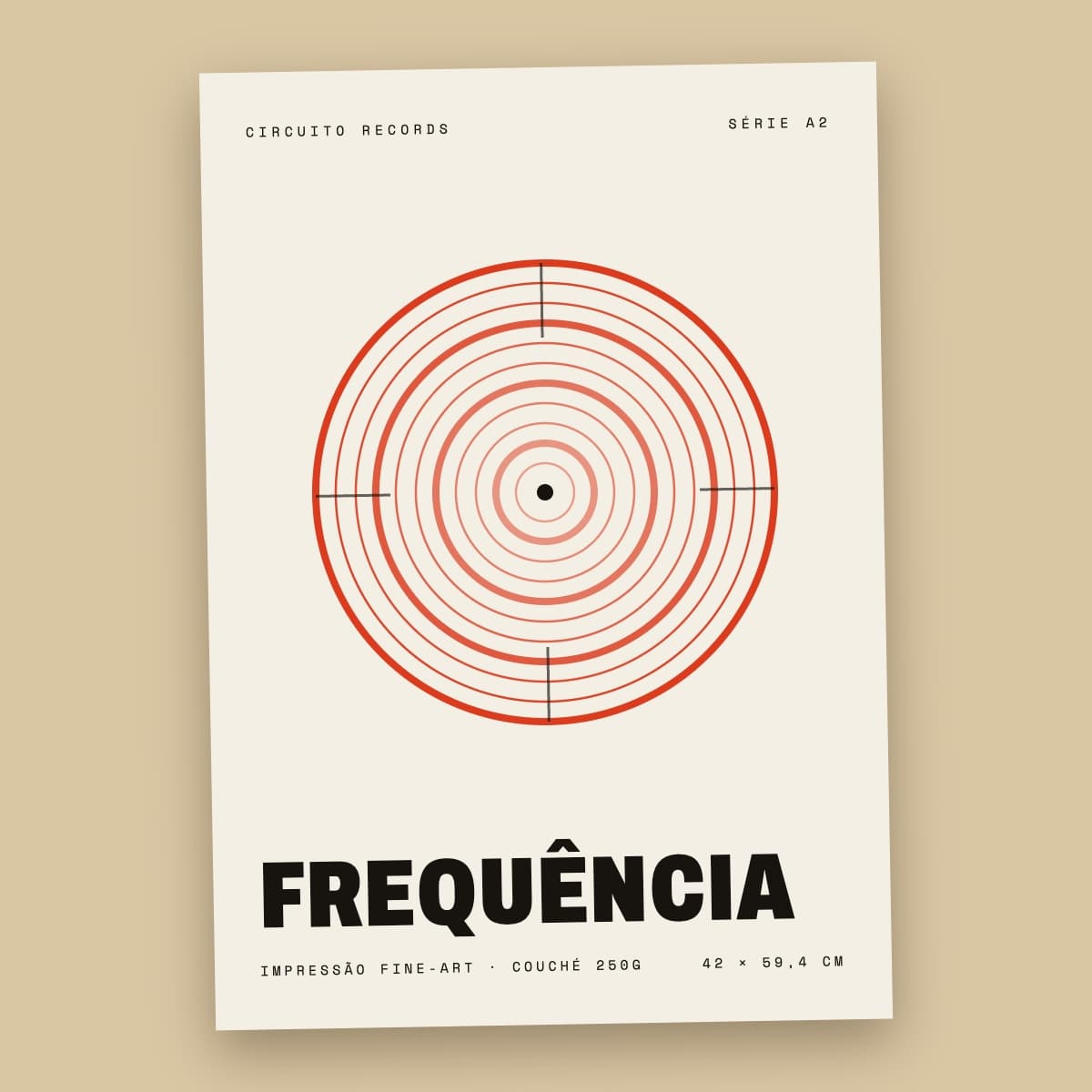 Pôster Frequência A2
